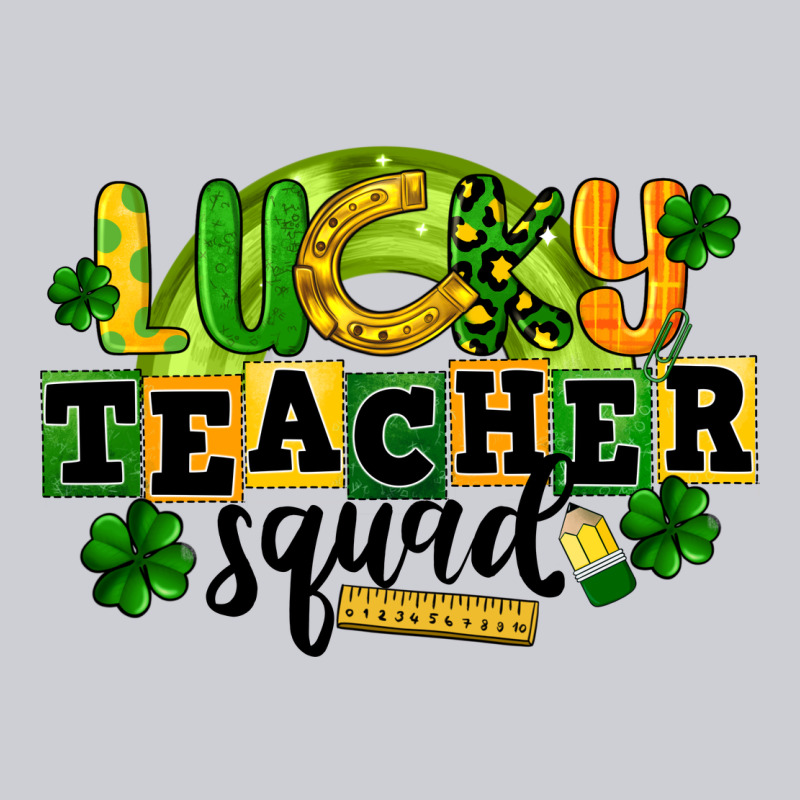 Lucky Teacher Squad St. Patrick's Day Heavyweight Sweatshirt by CowGirlArtShop | Teevron