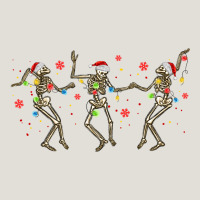 Dancing Skeleton Christmas Heavy Core Tee | Teevron