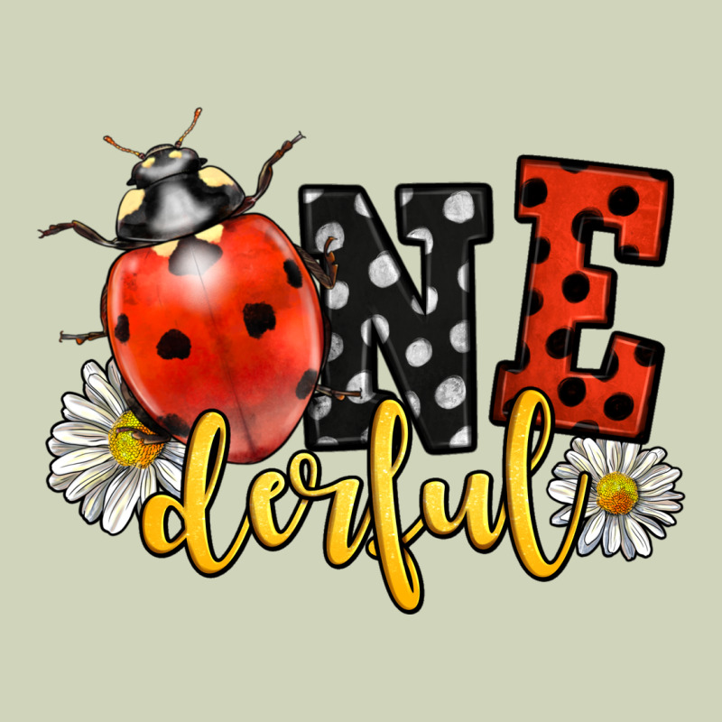 Onederful Wonderful Ladybug Heavyweight Hoodie by LillyAllenDesigns | Teevron