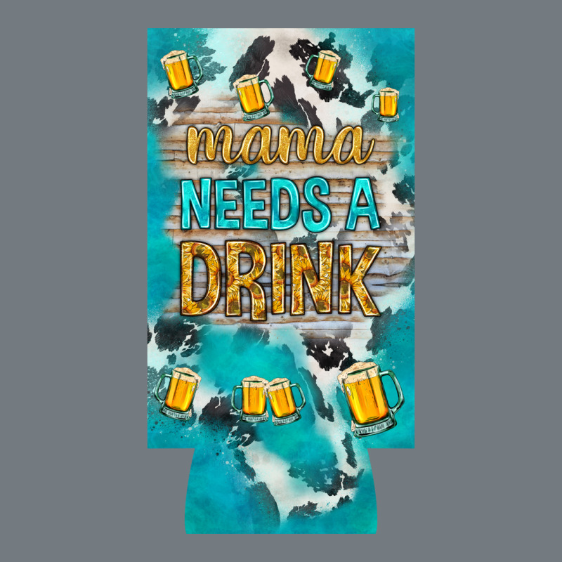 Mama Needs A Drink Slim Can Cooler Mother's Day Heavyweight Sweatshirt by HowdyJamesFarm | Teevron