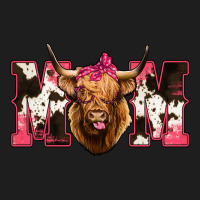 Highland Cow Mom Classic Tee | Teevron