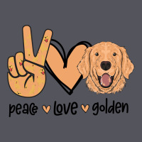 Peace Love Golden Vintage Hoodie | Teevron