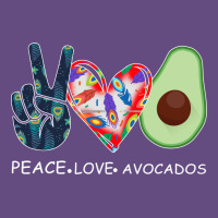 Peace Love Avocados Vintage Hoodie | Teevron