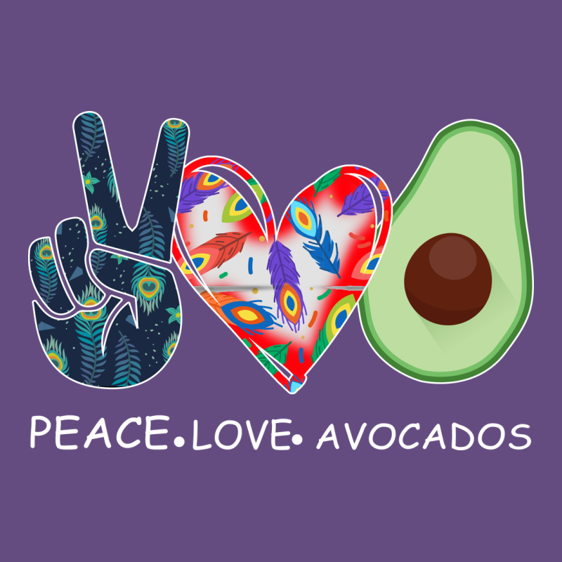 Peace Love Avocados Vintage Hoodie by Bettercallsaul | Teevron