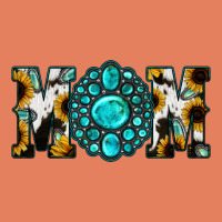 Sunflower Turquoise Gemstone Cowhide Mom Classic Tee | Teevron