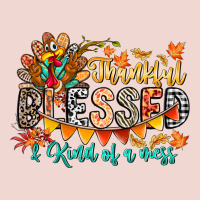 Thankful Blessed Kind Of Mess Premium Sweatshirt | Teevron