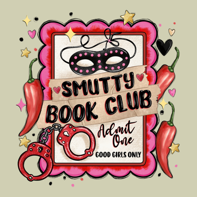 Smutty Book Club Admit One Good Girls Only Heavy Core Tee by MaliasSmallBusiness | Teevron