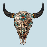 Leopard Bull Skull Ladies Tee | Teevron