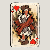 Queen Of Hearts Cowgirl Heavy Core Tee | Teevron