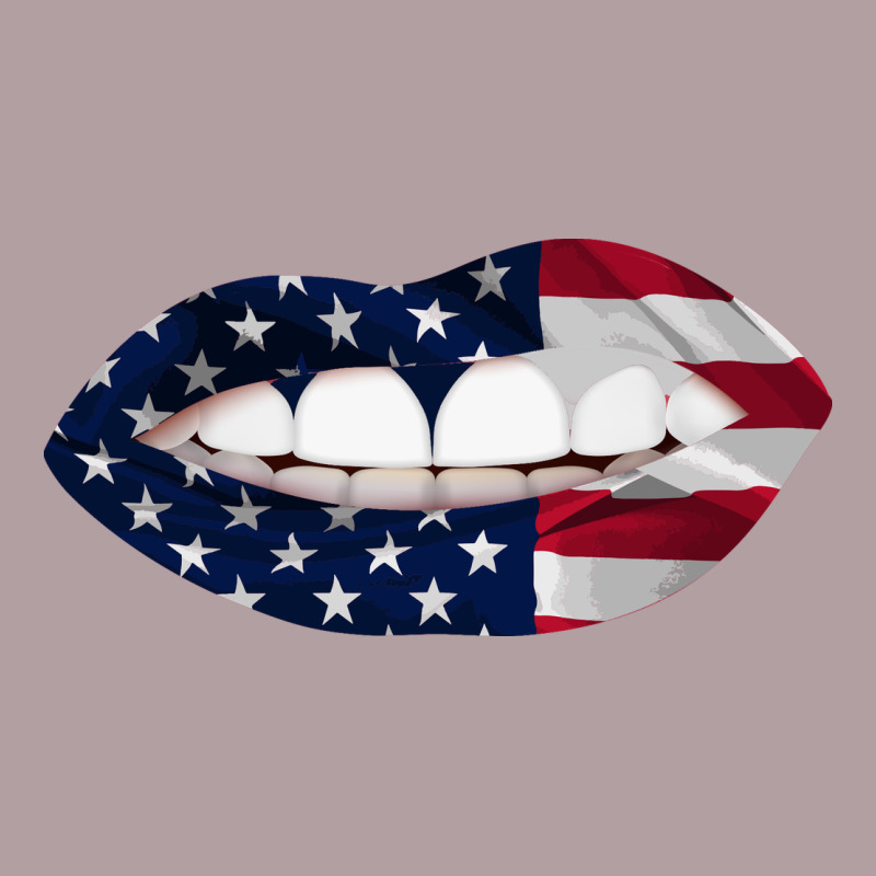 Lips American Flag Vintage Hoodie by Bettercallsaul | Teevron