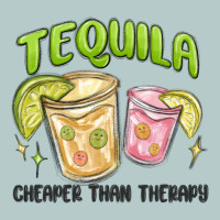 Tequila Cheaper Than Therapy Heavy Core Tee | Teevron