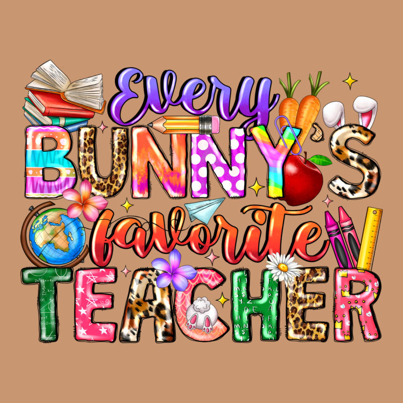 Every Bunny Favorite Teacher Easter Heavyweight Hoodie by CowhideDigitalArt | Teevron