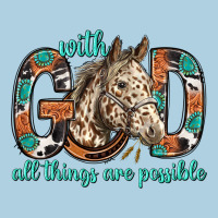 With God All Things Are Possible With Horse Bbs Premium Hoodie | Teevron