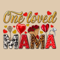 One Loved Mama Valentines Day Heavyweight Sweatshirt | Teevron