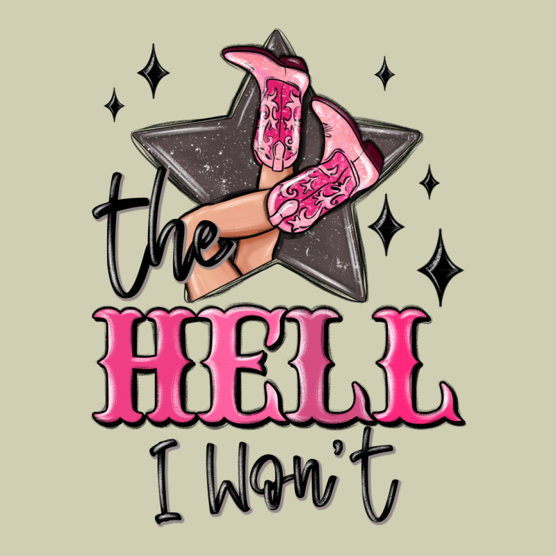 The Hell I Wont Cowgirl Heavy Core Tee by MaliasSmallBusiness | Teevron