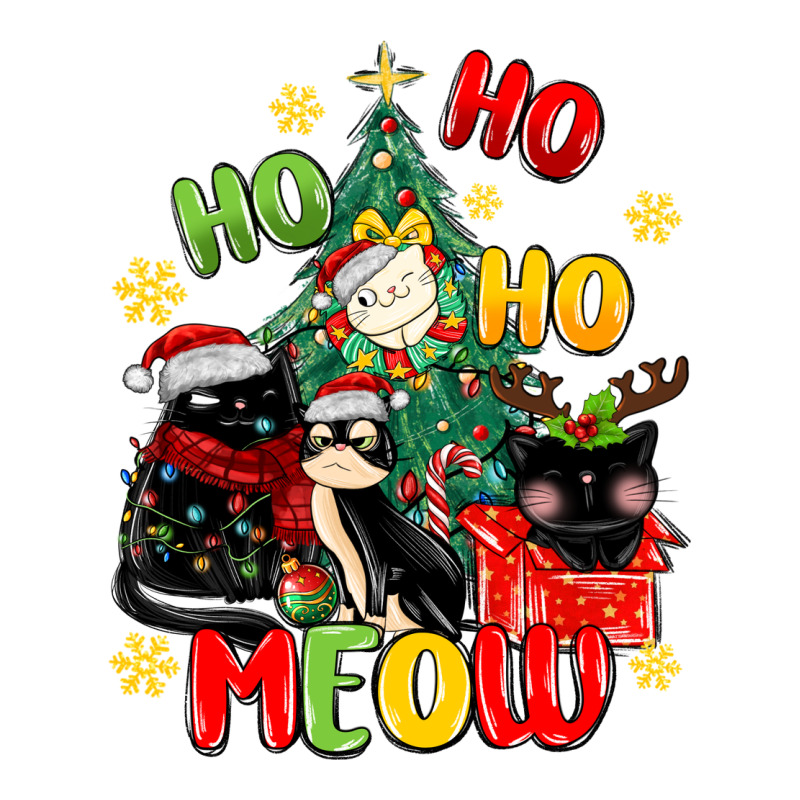 Ho Ho Ho Meow Premium Tee by MaliasSmallBusiness | Teevron