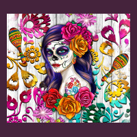 Sugar Skull Girl Premium Tee | Teevron