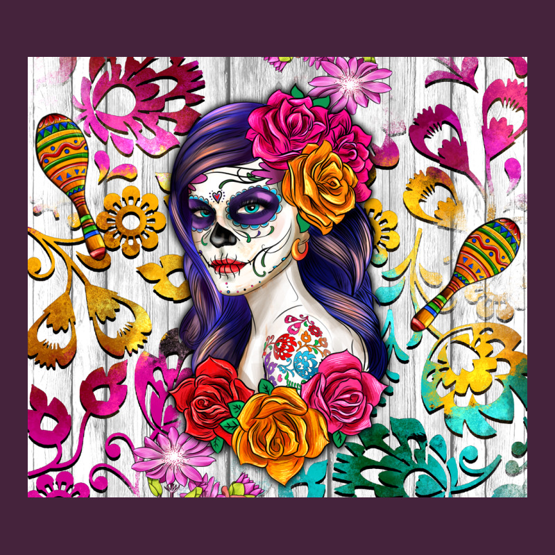 Sugar Skull Girl Premium Tee by RanaPortraitStore | Teevron