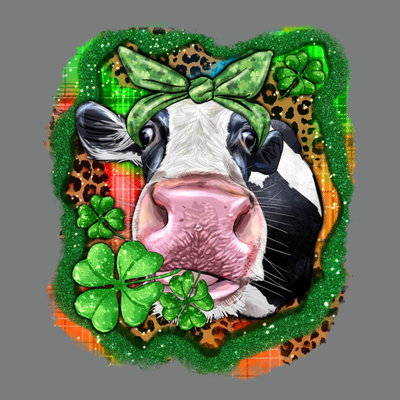 St. Patrick's Day Cow Premium Hoodie by FaDigitalArtStudio | Teevron