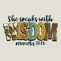 She Speaks With Wisdom Proverbs 31 26 Heavy Core Tee | Teevron