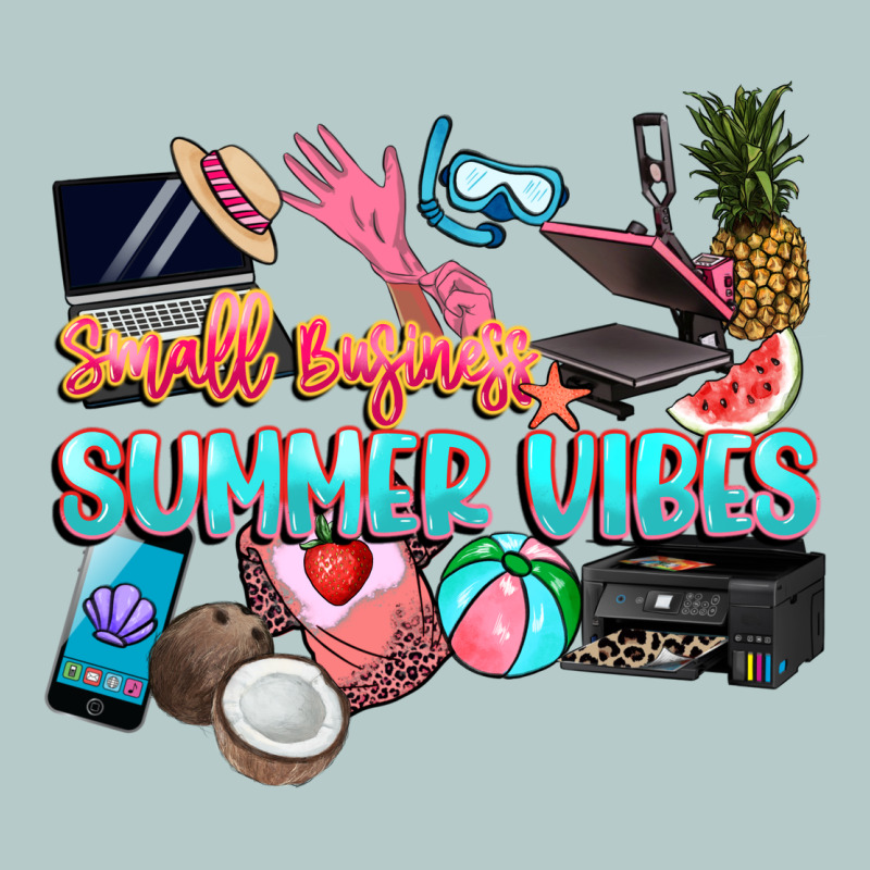 Small Businesses Summer Vibe Heavy Core Tee by NancyCooperArtShop | Teevron