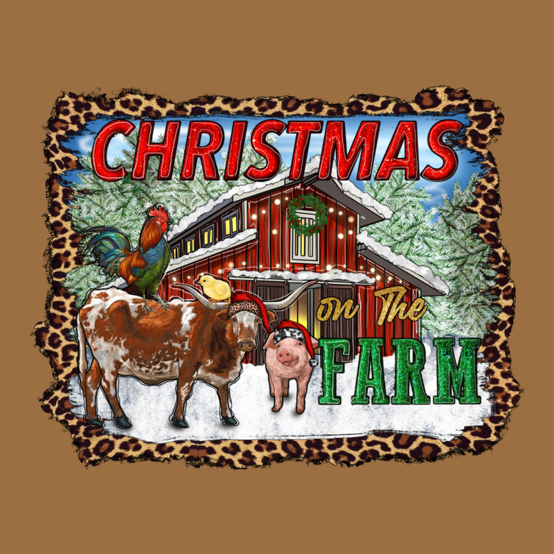 Christmas On The Farm Vintage Tee by RanaPortraitStore | Teevron