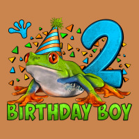 Birthday Boy Frog Age 2 Heavyweight Hoodie | Teevron