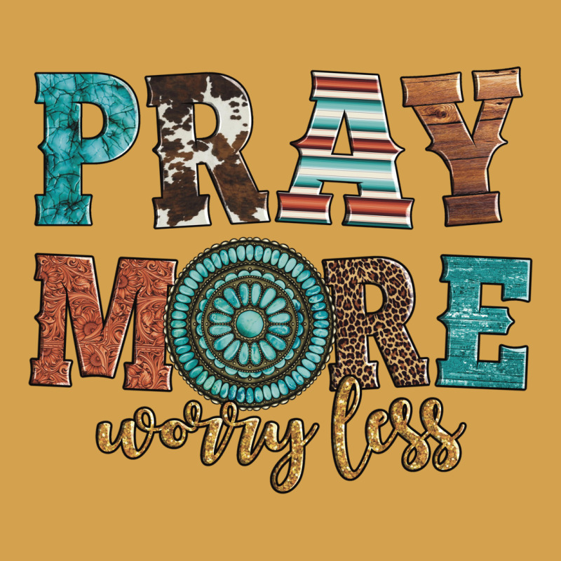 Pray More Worry Less Urban Hoodie by Artiststas | Teevron