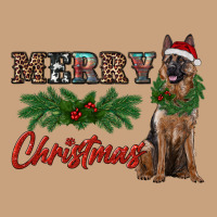 Merry Christmas German Shepherd Vintage Tee | Teevron