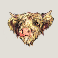 Scottish Cow Heavy Core Tee | Teevron