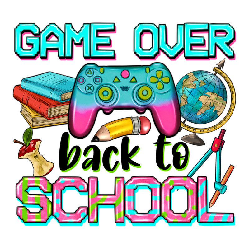 Game Over Back To School Premium Tee by NancyCooperArtShop | Teevron