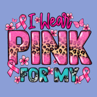 I Wear Pink For My Custom Name Cancer Awareness Long Sleeve Tee | Teevron