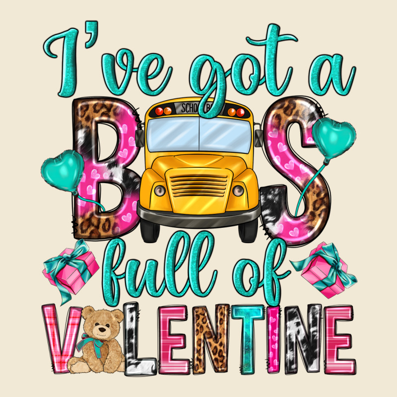 Ive Got A Bus Full Of Valentine Premium Tee by NancyCooperArtShop | Teevron