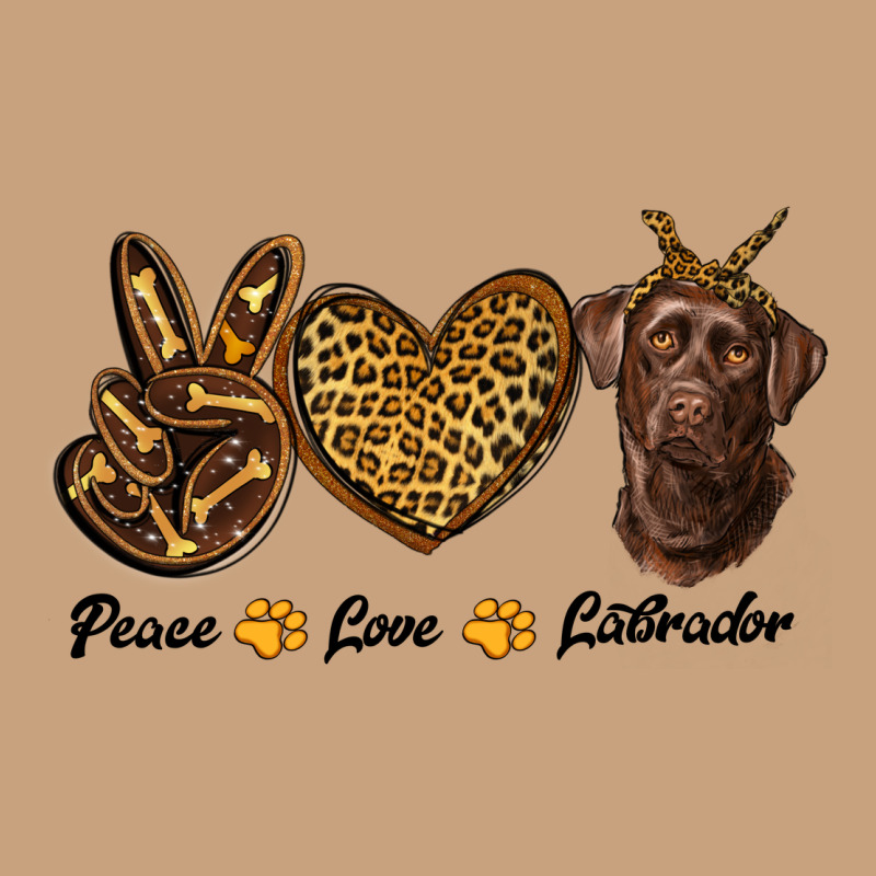 Peace Love Labrador Vintage Tee by RanaPortraitStore | Teevron