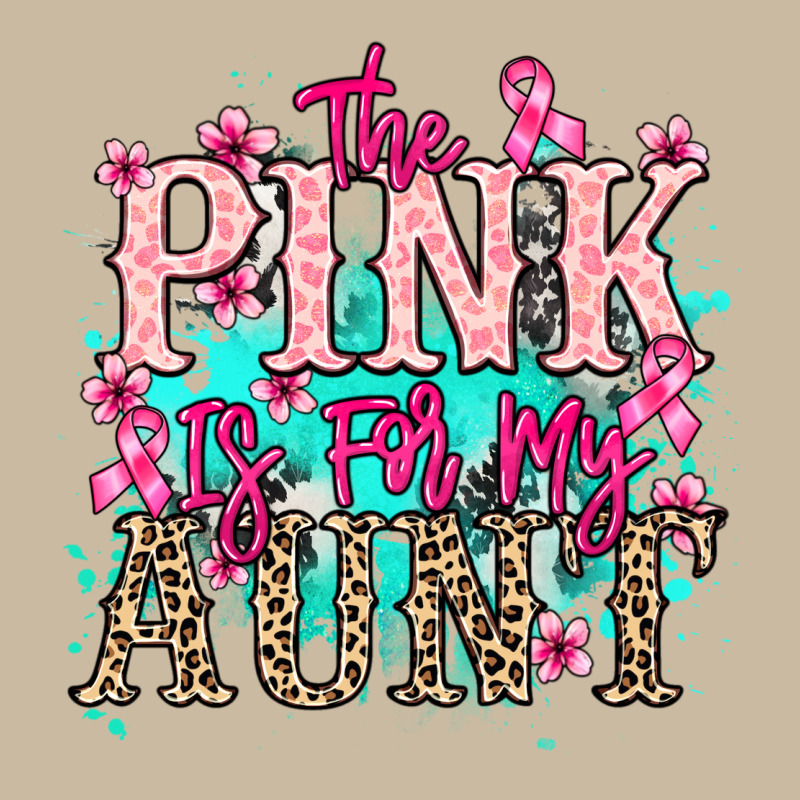 The Pink Is For My Aunt Cancer Awareness Long Sleeve Tee by HowdyJamesFarm | Teevron