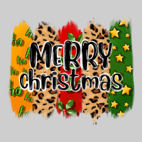 Merry Christmas Brushstrokes Premium Tee | Teevron