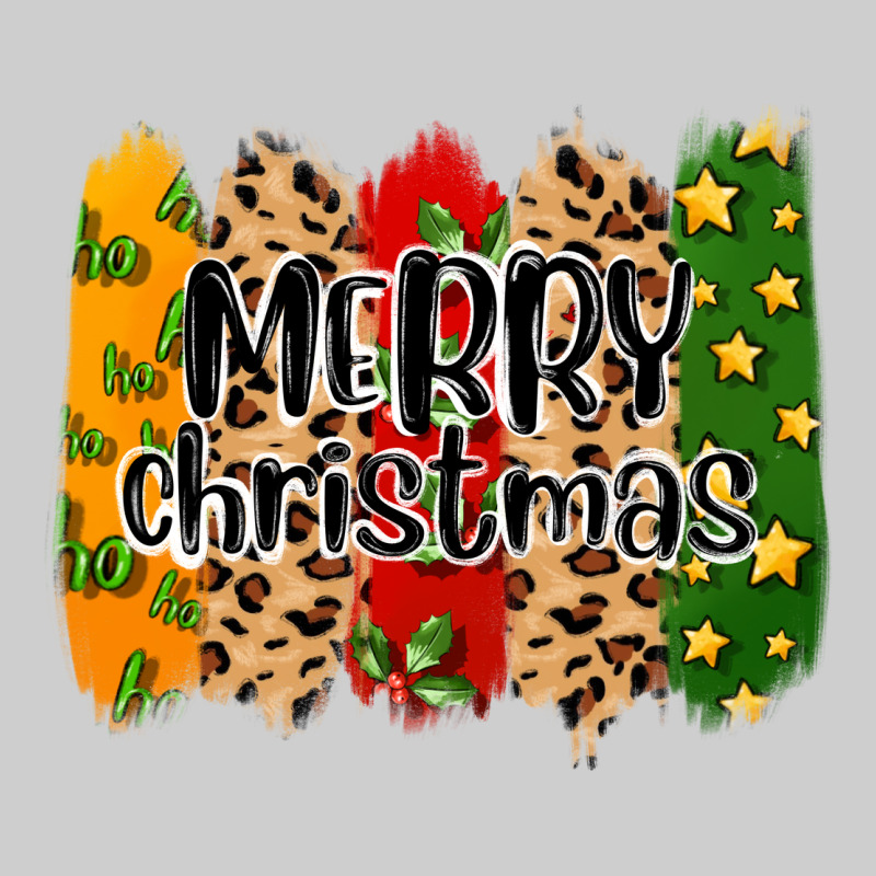 Merry Christmas Brushstrokes Premium Tee by MaliasSmallBusiness | Teevron