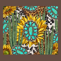 Western Cactus With Sunflowers And Turquoise Tumbler Tbs Long Sleeve Tee | Teevron