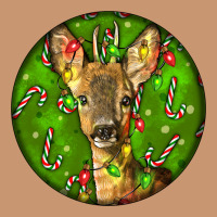 Red Brocket Deer Christmas Heavyweight Hoodie | Teevron