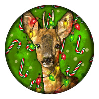 red brocket deer christmas | Teevron