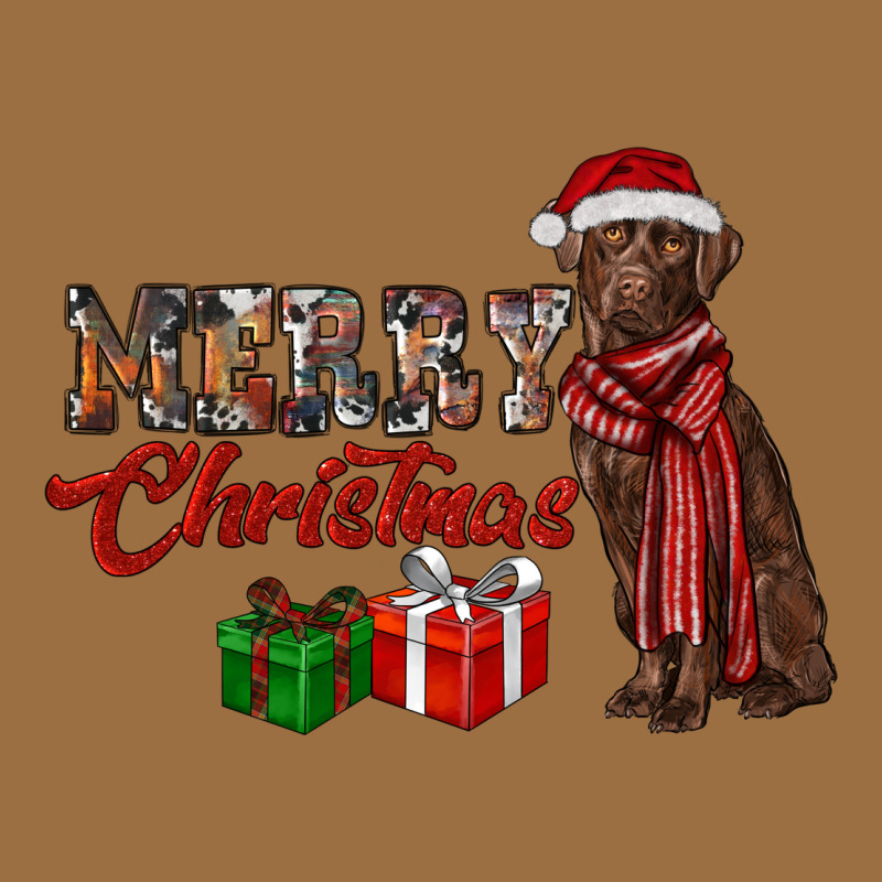 Merry Christmas Labrador Retriever Vintage Tee by RanaPortraitStore | Teevron