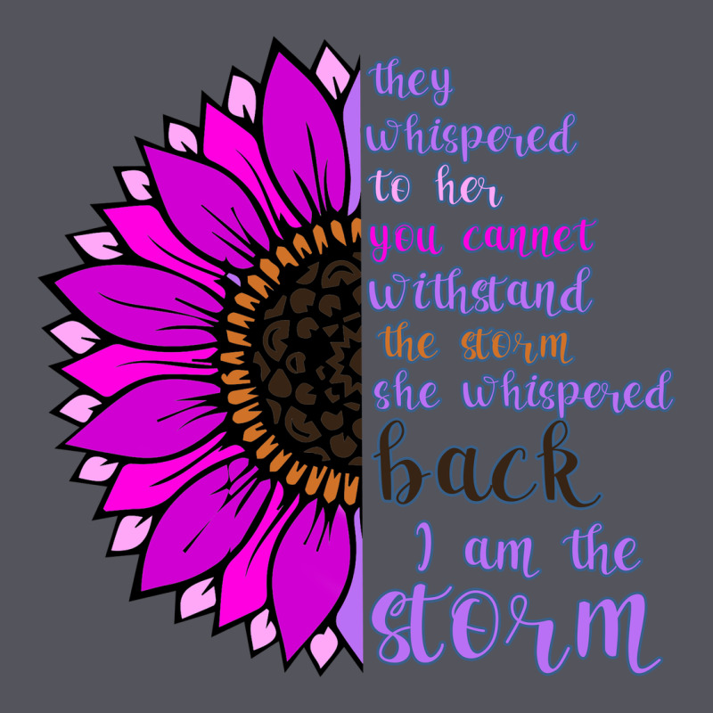 I Am The Storm Sunflower Vintage Hoodie by Bettercallsaul | Teevron