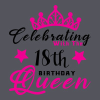 Celebrating With The 18th Birthday Queen Vintage Hoodie | Teevron