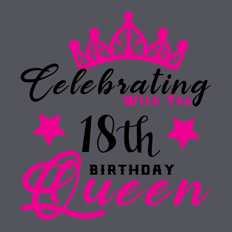 Celebrating With The 18th Birthday Queen Vintage Hoodie by Bettercallsaul | Teevron