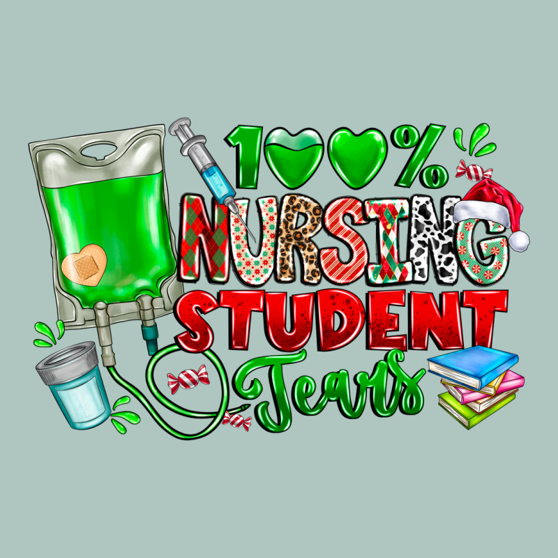 100 Nursing Student Tears Premium Sweatshirt by CowhideDigitalArt | Teevron