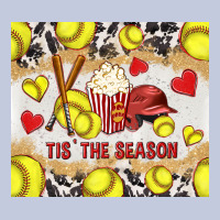 Tis' The Season Softball With Cowhide Tumbler Tbs Long Sleeve Tee | Teevron