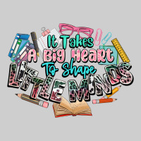 It Takes A Big Heart To Shape Little Mind Teacher Premium Tee | Teevron