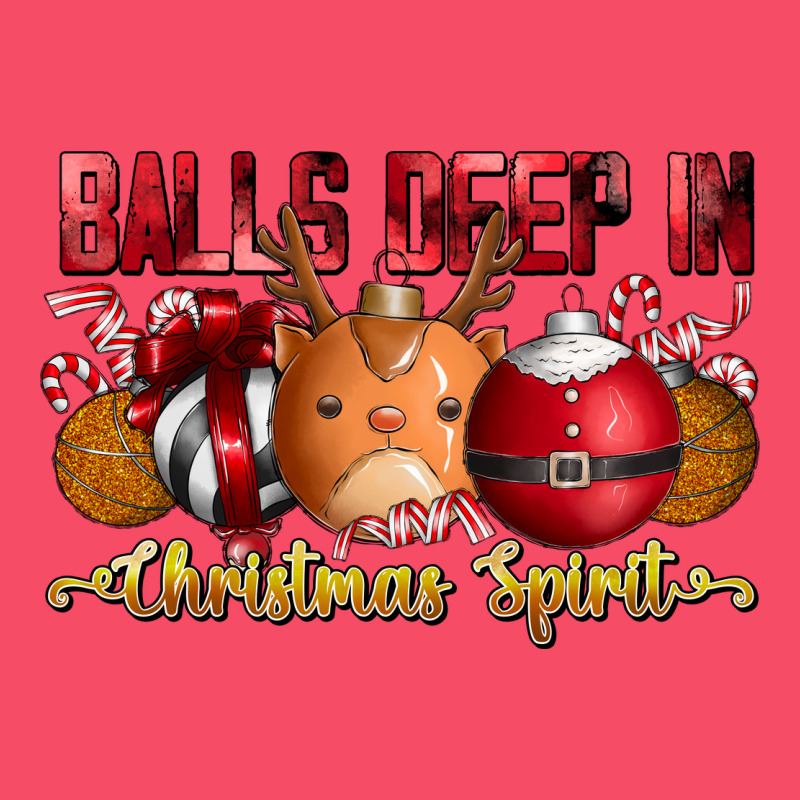 Balls Deep In Christmas Spirit Premium Sweatshirt by CowhideDigitalArt | Teevron