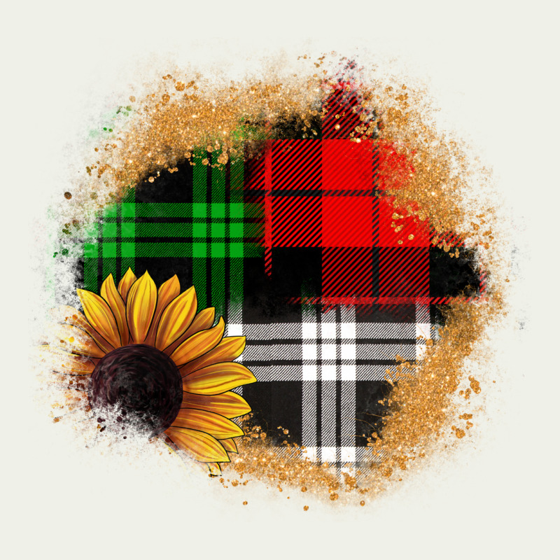 Sunflower Christmas Patch3 Urban Heavy Tee by JahusDesignShop | Teevron