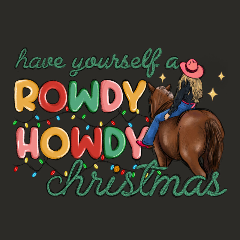 Have Yourself A Rowdy Howdy Christmas Heavy Core Tee by MaliasSmallBusiness | Teevron